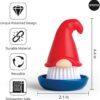 New! Beardy Gnome Dish Brush by Ototo - Dish Scrub Brush, Gnomes, Quirky Gifts, Dish Brush, Cute Kitchen Accessories, Funny Kitchen Gadgets, Vegetable Brush, Cute and Useful Gifts for Women - Image 4