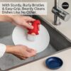 New! Beardy Gnome Dish Brush by Ototo - Dish Scrub Brush, Gnomes, Quirky Gifts, Dish Brush, Cute Kitchen Accessories, Funny Kitchen Gadgets, Vegetable Brush, Cute and Useful Gifts for Women - Image 2