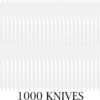 PLASTICPRO Cutlery Plastic Knives Medium Weight Disposable Silverware White (1000 Count) - Image 4