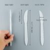 PLASTICPRO Cutlery Plastic Knives Medium Weight Disposable Silverware White (1000 Count) - Image 2