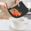 WK Flexible Plastic Cutting Boards Mats for Kitchen, Flexible Non Slip Cutting Mat, Thin Cutting Sheets, BPA Free, Dishwasher Safe, Multi Sizes - Image 4