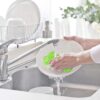 3PCS OstWony Silicone Dish Sponges, Super Food-Grade Silicone Sponges, Multi-Purpose and Efficient Sponge Kitchen Gadgets, Especial Delicate Kitchen Sponge Brush - Image 3