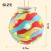 4 Set Kids Clay Arts and Crafts, Kid Craft Kit 8-12, Air Dry Clay Globe Lantern, Boys Art Kits, Girls Play Date Indoor Activities Group Projects Ages 7 8 9 10 11 Year Summer Camping Mothers Day Crafts - Image 5