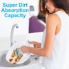Reusable Cleaning Cloths 11PCS, Kitchen Towel Dish Towels, 10" x 6", Rags, Super Absorbent Microfiber Cleaning Towels for Furniture, Car, Tea, Bowl - Image 3