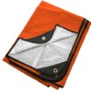 Arcturus Heavy Duty Survival Blanket – Insulated Thermal Reflective Tarp - 60" x 82". All-Weather, Reusable Emergency Blanket for Car or Camping (Orange) - Image 2