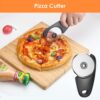 Kitchen Unique Gadgets Set 6 Pieces, Space Saving, Cheese Grater, Bottle Opener, Fruit Vegetable Peeler, Pizza Cutter, Garlic Ginger Grinder, Herb Stripper Gift Set - Image 5