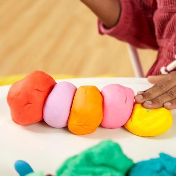 Play Doh Modeling Compound 10-Pack Case of Assorted Colors, Non-Toxic 2 oz. Cans, Halloween Toys & Party Favors, Preschool Toys for Kids, Ages 2+ (Amazon Exclusive) - Image 2