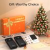 Hand Warmers Rechargeable with Gift Box, Electric Hand Warmer with LED Battery and Temperature Display, 4 Heating Levels Portable Pocket Heater, for Men, Women, Hunting - Image 2