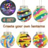 4 Set Kids Clay Arts and Crafts, Kid Craft Kit 8-12, Air Dry Clay Globe Lantern, Boys Art Kits, Girls Play Date Indoor Activities Group Projects Ages 7 8 9 10 11 Year Summer Camping Mothers Day Crafts - Image 2