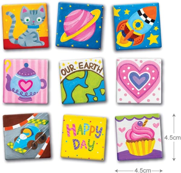 4M Magnetic Mini Tile Art, Art & Crafts DIY Kit, For Boys & Girls Ages 8+ - Image 5