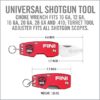 Real Avid FINI Shotgun Tool Choke Wrench with Shotgun Scope Adjuster and Shotgun Keychain, Hunting Gear and Shotgun Accessories for Trap Shooting and Skeet Shooting - Image 3