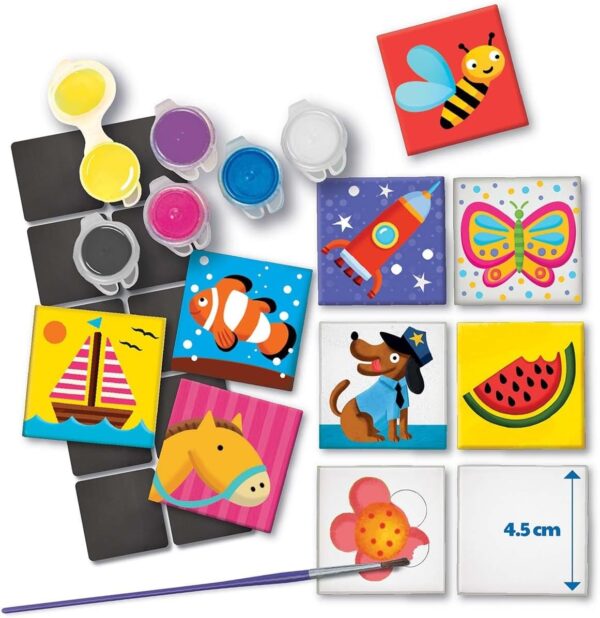4M Magnetic Mini Tile Art, Art & Crafts DIY Kit, For Boys & Girls Ages 8+ - Image 4