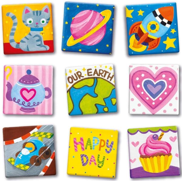 4M Magnetic Mini Tile Art, Art & Crafts DIY Kit, For Boys & Girls Ages 8+ - Image 3