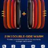 Hand Warmers Rechargeable, 2 Pack 6000mAh Electric Portable Heater, 20 Hrs Long Heating Hot Pockets Hand Warmer, Hunting Gear, Gifts for Women, Men, Raynauds, Camping, Golf, Outdoors - Image 4