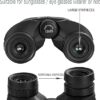 Occer 12x25 Compact Binoculars for Adults and Kids, Large Eyepiece Waterproof Binocular with Low Light Vision,High Powered Easy Focus Binoculars for Bird Watching,Outdoor Hunting,Travel,Sightseeing - Image 2