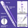 3D Acrylic Gel Pen,36 Colors Acrylic Paint Markers With 1mm Bullet Tip Point, Acrylic Paint Pens for Black Paper,Rock Painting, Glass, Wood, Fabric,Cards,Scrapbook,DIY Art Crafts - Image 2