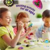 Dan&Darci Kids Rock Painting Kit - Glow in The Dark - Arts & Crafts Gifts for Boys and Girls Ages 6-12 - Craft Activities Kits - Creative Art Toys for 6, 7, 8, 9, 10, 11 & 12 Year Old Kid - Image 5