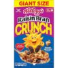 Kellogg's Raisin Bran Crunch Breakfast Cereal, Fiber Cereal, Family Breakfast, Giant Size, 24.5oz Box (1 Box) - Image 3