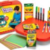 Crayola Create 'N Carry Art Set (75pcs), 2-in-1 Lap Desk & Carrying Case, Art Kit for Kids Crafts, Drawing & Coloring Supplies, Easter Gifts for Kids - Image 2