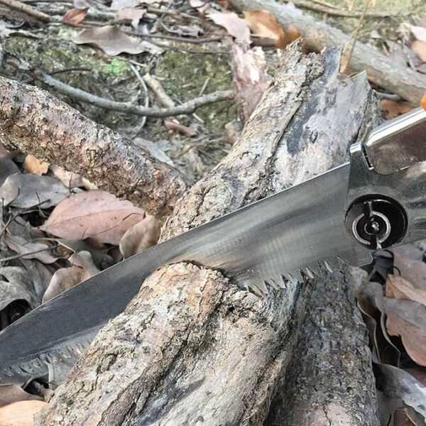 REXBETI Folding Saw, Heavy Duty 11 Inch Extra Long Blade Hand Saw for Wood Camping, Dry Wood Pruning Saw With Hard Teeth, Quality SK-5 Steel - Image 4