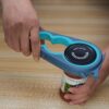 Otstar Jar Opener Bottle Opener and Can Opener for Weak hands, Seniors with Arthritis and Anyone with Low Strength, Mutil Jar Opener Get Lids Off Easily (Blue and Grey) - Image 3