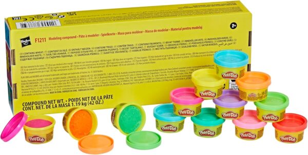 Play Doh Bulk Handout 42-Pack of 1-Ounce Modeling Compound Cans, Non Candy Halloween Handout Toys & Party Favors, Kids Arts & Crafts, Preschool Toys, Ages 2+ (Amazon Exclusive) - Image 4