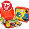 Crayola Create 'N Carry Art Set (75pcs), 2-in-1 Lap Desk & Carrying Case, Art Kit for Kids Crafts, Drawing & Coloring Supplies, Easter Gifts for Kids - Image 5