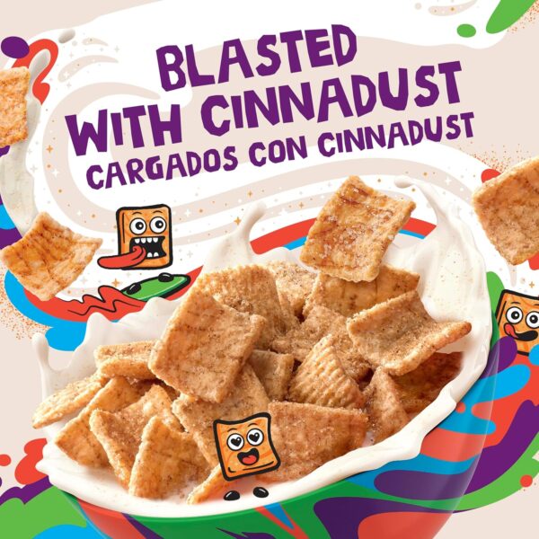 Cinnamon Toast Crunch Breakfast Cereal, Crispy Cinnamon Cereal, 12 oz - Image 3
