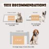 1 Pack 3 Blankets Super Soft Fluffy Premium Fleece Pet Blanket Flannel Throw for Dog Puppy Cat Paw Brown/Pink/White Small(23x16 inch) - Image 9