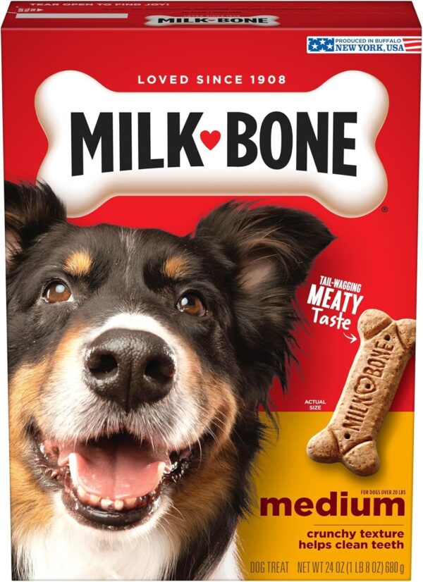 Milk-Bone Original Dog Treats Biscuits for Medium Dogs, 24 Ounces (Packaging May Vary) - Image 10