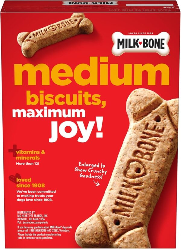 Milk-Bone Original Dog Treats Biscuits for Medium Dogs, 24 Ounces (Packaging May Vary) - Image 8