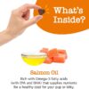 Zesty Paws Wild Alaskan Omega-3 Blend Pollock + Salmon Oil for Dogs and Cats- Skin and Coat Support, Omega 3 Supplement for Pets, 32oz - Image 4