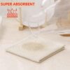 Kitinjoy 100% Cotton Kitchen Dish Cloths, 6 Pack Waffle Weave Ultra Soft Absorbent Dish Towels for Drying Dishes Quick Drying Kitchen Towels Dish Rags, 12 X 12 Inches, Mixed Color - Image 4