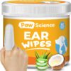Dog Ear Cleaner Wipes – Finger Wipes for Dogs – Cleaning, Soothing, and Deodorizing Itchy Ears – Pet Ear Relief Solution - Image 5