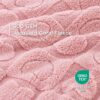 Bedsure 1 Pack 3 Dog Blankets for Small Dogs - 3pcs Washable Fluffy Fuzzy Puppy Cat Blanket with Premium 300GSM Coral Fleece Soft for Pet Kitten Doggy, 16x23, Pink - Image 6