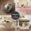 Bedsure 1 Pack 3 Dog Blankets for Small Dogs - 3pcs Washable Fluffy Fuzzy Puppy Cat Blanket with Premium 300GSM Coral Fleece Soft for Pet Kitten Doggy, 16x23, Pink - Image 5