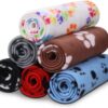 Comsmart Dog Blankets for Small Dogs, 6 Pack Puppy Blanket Cute Paw Print Pet Blanket for Dog, Puppy, Cat, Kitten, 24x28 inches - Image 2