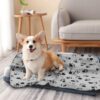 Comsmart Dog Blankets for Small Dogs, 6 Pack Puppy Blanket Cute Paw Print Pet Blanket for Dog, Puppy, Cat, Kitten, 24x28 inches - Image 3