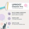 Uproot Cleaner Pro Pet Hair Removal Tool - Special Dog Hair Remover Multi Fabric Edge and Carpet Rake by Uproot Clean - Cat Fur Remover for Couch, Pet Towers, Rugs, Cat Mats and Trunks & Much More - Image 4