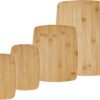 Farberware 4-Piece Reversible Bamboo Cutting And Charcuterie Board Set, Assorted Size - Image 5
